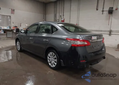 2015 Nissan Sentra S from USA, damaged, VIN 3N1AB7AP9FY382176